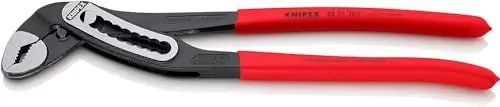 Produktbild: KNIPEX Alligator Wasserpumpenzange mit rutschhemmendem Kunststoff überzogen schwarz atramentiert 300 mm 88 01 300