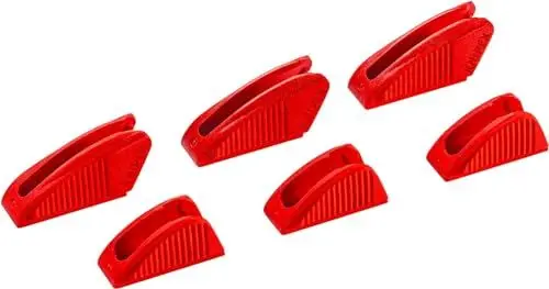 Produktbild: KNIPEX Schonbacken für Zangenschlüssel 86 XX 250, 3 Paar, optimal geeignet für höchstempfindliche Materialien, Kunststoffbacken, 86 09 250 V01
