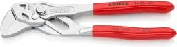 Produktbild: KNIPEX Zangenschlüssel Zange und Schraubenschlüssel in einem Werkzeug mit Kunststoff überzogen verchromt 150 mm 86 03 150 SB