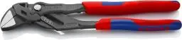 Produktbild: KNIPEX Zangenschlüssel Zange und Schraubenschlüssel in einem Werkzeug mit Mehrkomponenten-Hüllen grau atramentiert 250 mm 86 02 250