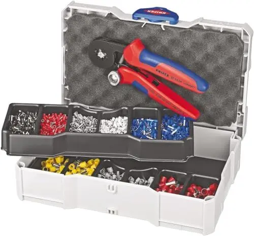 Produktbild: KNIPEX Crimp-Sortiment für Aderendhülsen 13-teilig 265 mm 97 90 15
