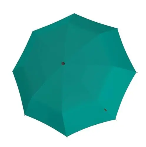 Produktbild: Knirps Regenschirm A.760 Stick Automatic 87 cm weiß/schwarz/braun