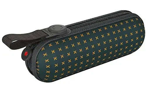 Produktbild: Knirps X1 Super Mini Taschenschirm 2Cross mit ecorepel-Technologie - Green