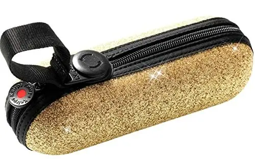 Produktbild: Knirps X1 Super Mini Taschenschirm 2Glam mit ecorepel-Technologie - Gold