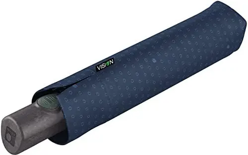Produktbild: Knirps nachhaltiger Damen Taschenschirm Vision Duomatic Air - Blue