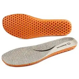 Produktbild: Knixmax Komfort Sport Einlegesohlen Schuhe Sohlen Einlagen für Alltag und Beruf - Dämpfung und Atmungsaktiv - Ideal für Wandern, Laufen, Fitness - Leder Beige Gr.38