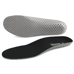 Produktbild: Knixmax Komfort Sport Einlegesohlen Schuhe Sohlen Einlagen für Alltag und Beruf - Dämpfung und Atmungsaktiv - Ideal für Wandern, Laufen, Fitness - Masche Schwarz Gr.44