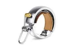 Produktbild: Knog,12130,Oi AA8Luxe Fahrradklingel,Unisex, Silberfarben, GrößeL