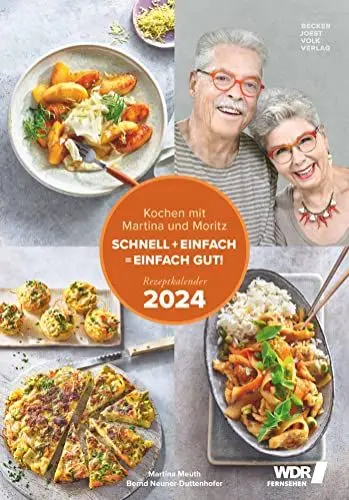 Produktbild: Kochen mit Martina und Moritz - Rezeptkalender 2024 23,7x34