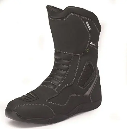 Produktbild: Kochmann Zyklon Motorradstiefel schwarz 41 Leder Allrounder wasserfest winddicht