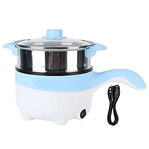 Produktbild: TOPINCN Kochtopf Stir Fry 2L Elektrischer Hot Pot Truck Elektrische Bratpfanne Edelstahl Elektrischer Dampfgarer Eintopftopf Elektrischer Kochtopf Fahrzeug (24V 2 Liter elektrische