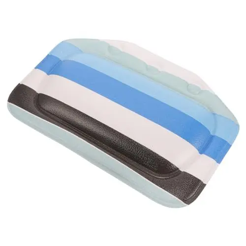 Produktbild: KOCKSHION Badezimmer Badekissen Entspannendes Badewannenkissen mit Saugnapf Design Nacken und für Spa und Dusche Kompaktes Bequemes Kissen für Luxuriöse Entspannung