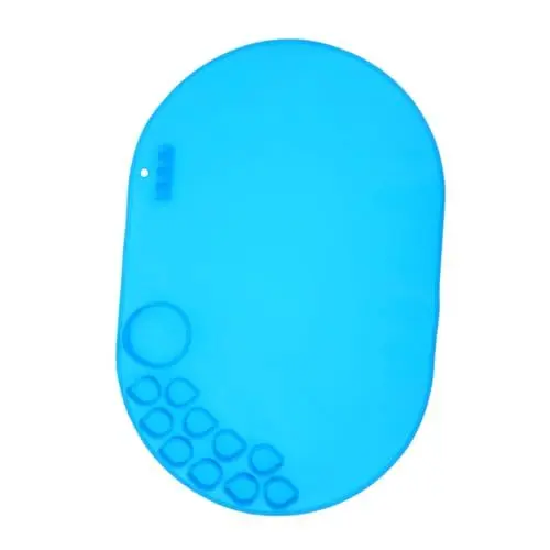 Produktbild: KOCKSHION Silikon Bastelmatte für Wiederverwendbare Malunterlage Himmelblau rutschfest und Leicht zu Reinigen für Epoxidharz Aquarell und Kreative DIY Projekte