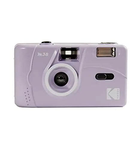 Produktbild: KODAK DA00256 - KODAK M38-35mm Wiederaufladbare Kamera, Hochwertiges Objektiv, Integrierter Blitz, AA-Batterie - Lila