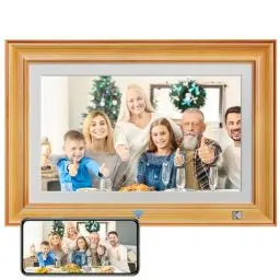Produktbild: KODAK Digitaler Bilderrahmen 14.1 Zoll WLAN Elektronischer Bilderrahmen Full HD IPS Touchscreen Smart Fotorahmen Cloud mit App, 32GB Speicher, Automatische Drehung, Teilen von Bildern, Musik, Videos