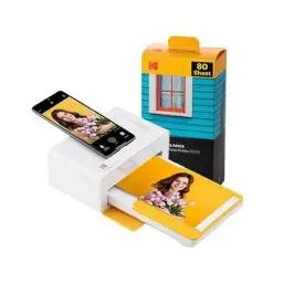 Produktbild: KODAK Dock Plus Weihnachtsgeschenke 4PASS-Fotodrucker (10 x 15 cm) + Paket mit 90 Blatt Fotopapier