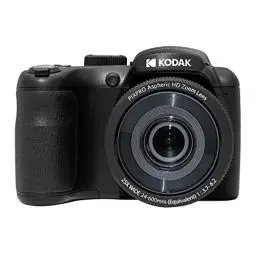 Produktbild: KODAK Pixpro Astro Zoom AZ255 – Digitale Bridgekamera mit 16 MP, 25-facher optischer Zoom, HD-Video 1080p, Weitwinkel 24 mm, optischer Bildstabilisator, LCD-Display 3 Zoll – Schwarz
