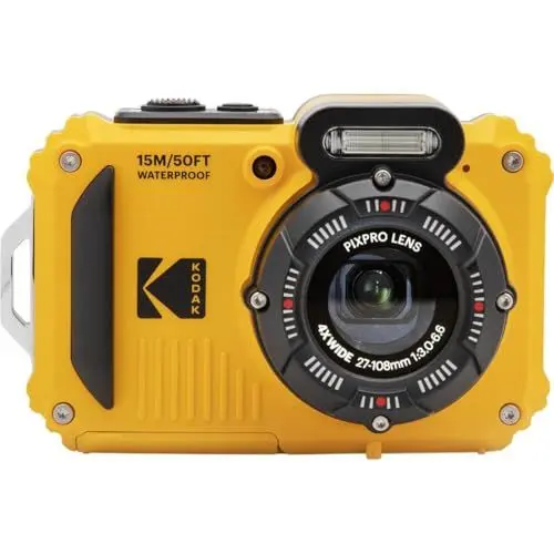 Produktbild: KODAK Pixpro WPZ2 - Digitalkamera Kompakt 16M Pixel, Wasserdicht bis 15m, Stoßfest, Video 720p, LCD-Bildschirm 2,7 - Li-Ionen-Akku, Blau
