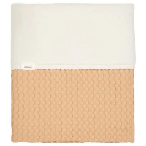 Produktbild: Koeka Vier Saisons Kinderbettdecke - Schmusedecke - Kuscheldecke - Mit Cotton Fleece Gefuttert - Aus Baumwolle - Abwaschbar - Golden - 100X150 Cm