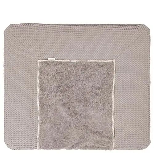 Produktbild: Koeka Wickelauflagenbezug - Spannbezug Für Wickelunterlage - Amsterdam - Waffelstoff Aus Baumwolle - Atmungsaktiv - Abwaschbar - Ton - 75X85 Cm