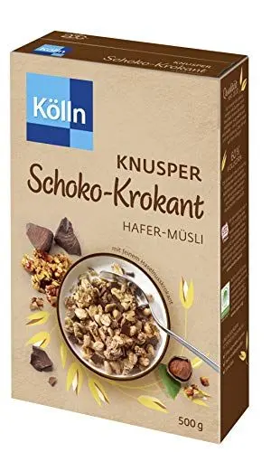 Produktbild: Kölln Müsli Knusper Schoko Krokant, 7er Pack (7 x 500 g)