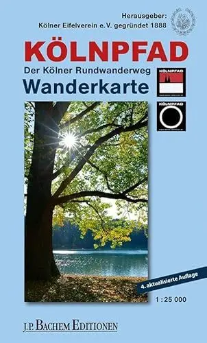 Produktbild: KÖLNPFAD. Wanderkarte: Der Kölner Rundwanderweg
