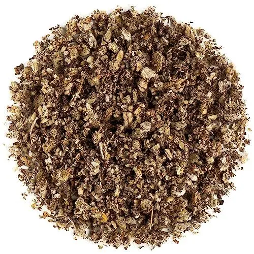 Produktbild: Koenigskerze Tee Getrocknet Bio Mullein - Koenigskerzenblueten Blatt Bio Tee Kraut - Koenigskerzen Gordolobo Verbascum Königskerzenblüten Tee Königskerzentee Königskraut Königskerze