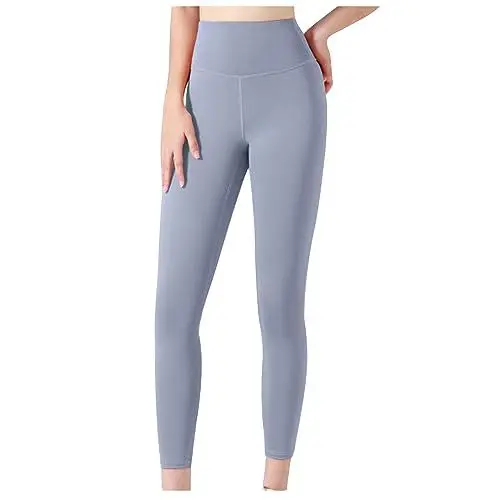 Produktbild: KOG Angebote High Waist Leggings Damen Sportleggins Elegante Sportleggings Blickdichte Fitnesshose Frau Jogginghosen Drucken Trekkinghose Cargo Oversize Yogahose Amazon Basics Marine S
