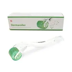 Produktbild: KOI BEAUTY Derma roller 1mm -200 ECHTE NADELN, Professionelles Microneedling Roller für Hautpflege für Mann Frau zuhause, Bartroller Bartwuchs, Needling Roller für kopfhaut Haare Gesicht &Körper