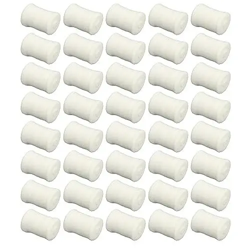 Produktbild: Koieam 40 Stück Erste-Hilfe-Verband, Einweg-Mullverbandrolle, Einweg-Mullbinde, atmungsaktiv, für chirurgische Wunden, Netzgaze, sterilisiert, elastische PBT-Verbandrolle