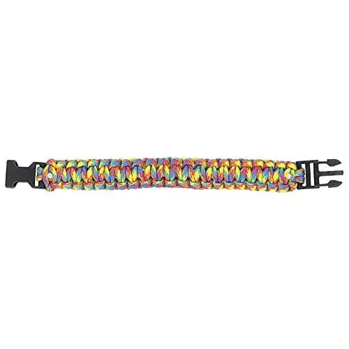 Produktbild: HUONIU gewebtes Paracord-Armband für Männer und Frauen, Outdoor-Survival-Zubehör
