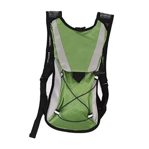 Produktbild: Koieam Trinkrucksack, Trinkrucksack, 5 l, Fahrradrucksack, druckfester Reitwasserbeutel, Fahrradrucksack für Outdoor-Wandern, Klettern, Laufen, Radfahren, Radfahren (Green)