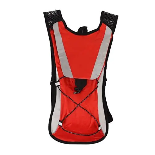 Produktbild: Koieam Trinkrucksack, Trinkrucksack, 5 l, Fahrradrucksack, druckfester Reitwasserbeutel, Fahrradrucksack für Outdoor-Wandern, Klettern, Laufen, Radfahren, Radfahren (Red)