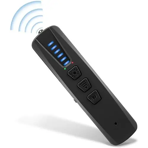 Produktbild: Wanzen Detektor - Wanzenfinder Versteckte Kamera Finder RF Signal Bug Detector Anti Spy Anti-Aufnahme Detektoren für GPS Locator Tracker Abhörgeräte Funkkameras für Hotel Heim Büro Auto Reisen