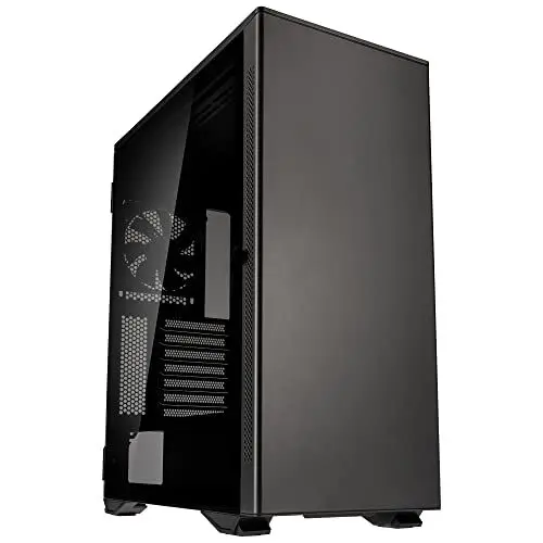 Produktbild: Kolink Stronghold Barricade Gaming PC Gehäuse EATX mit Abnehmbares Verdeck, Aufklappbar Tempered Glas Tür, 2X 120mm Lüfter PC - Midi Tower E ATX Gehäuse - Gamer PC Case - Gaming PC Hülle
