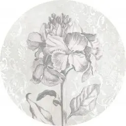 Produktbild: Komar DOT runde und selbstklebende Vlies Fototapete Barock Beauty - Ø Durchmesser 125 cm - 1 Stück - Tapete, Dekoration, Wandtapete, Wandbild, Wandbelag, Designtapete - D1-031