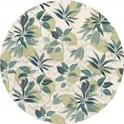 Produktbild: Komar DOT runde und selbstklebende Vlies Fototapete Leni - Ø Durchmesser 125 cm - 1 Stück - Tapete, Dekoration, Blumenmotiv, Floral, Wandtapete, Wandbild, Wandbelag, Designtapete - D1-053