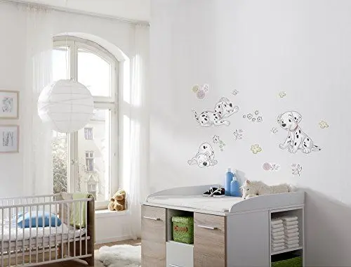 Produktbild: Komar Deco-Sticker von Disney - Best of Friends - Größe 50 x 70 cm, 20 Teile - Wandsticker, Aufkleber, Hunde, Dalmatiner, Wandtattoo, Kinderzimmer, Babyzimmer, Aufkleber - 14055h