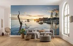 Produktbild: Komar Vlies Fototapete FINAL LIGHT | Tapete, XXL, Dekoration, Natur, Landschaft, Schlafzimmer, Wohnzimmer, Büro, Flur | Größe 450 x 280 cm (Breite x Höhe) |SHX9-032