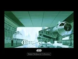 Produktbild: Komar Wandbild | Star Wars Classic RMQ Hangar Shuttle | Kinderzimmer, Jugendzimmer, Dekoration, Kunstdruck | ohne Rahmen | WB141-40x30 | Größe: 40 x 30 cm (Breite x Höhe)