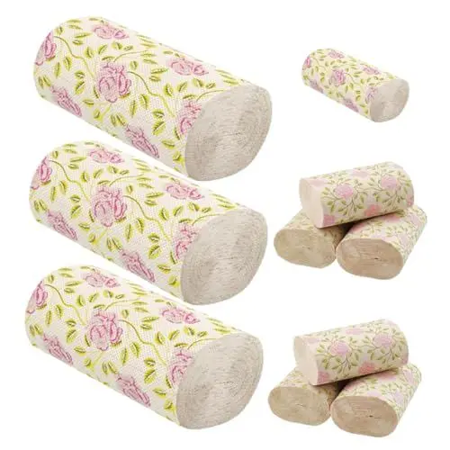Produktbild: KOMBIUDA Toilettenpapierrollen Aus Natürlichem Zellstoff Für Badezimmer Mit Rosendrucken 10 Rollen Weiches Sanftes Gewebe