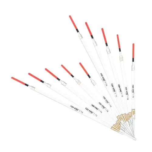 Produktbild: KOMBIUDA 10st Kristallrohrschwimmer Kleine Angelschwimmer Bequemer Angelschwimmer Angelrute Schwimmt Angelzubehör Angelausrüstung Ausrüstung Zum Welsangeln Plastik