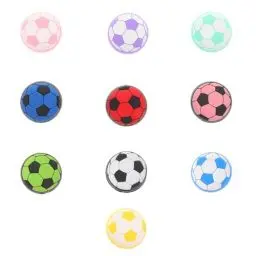 Produktbild: KOMBIUDA 10stücke Joystick Daumengriffe Fußball Design Kappen Für Präzise Steuerung Silikon Joystick Schutzkappen Für Game Controller Kompatibel Weiteren Controllern