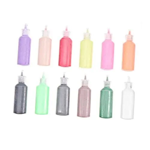 Produktbild: KOMBIUDA 12st Farbige Sandmalerei Für Kinder Spielzeug Diy Handgemachte Sandmalerei Bunte Sandmalerei Sandmalerei-kits Pädagogische Sandmalerei