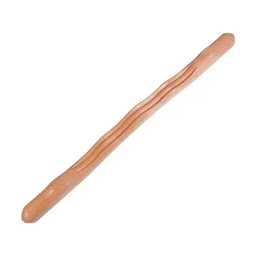 Produktbild: KOMBIUDA 1Stk Massagestab durchblutung fördern sabberlack face massage uyanis masallari Kratzstange Schönheitssalon Massagegerät Fußmassagegerät Massagegerät aus Holz Schrottstock Buche