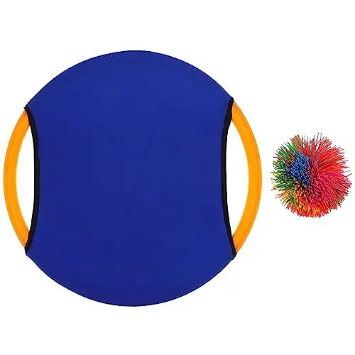 Produktbild: KOMBIUDA Outdoor Fangen Schläger Für Jungen Und Mädchen Flying Disc Spielzeug Kinder Flying Dish Zufällige Farbe