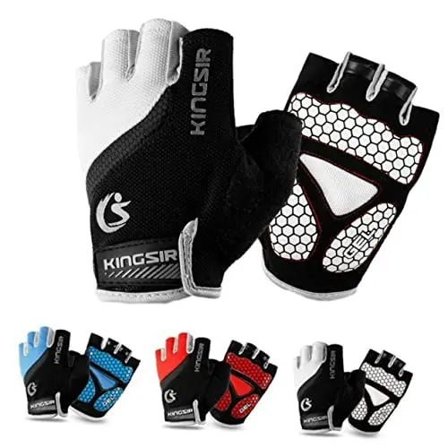 Produktbild: KOMBIUDA 1 Paar Atmungsaktive Sporthandschuhe halbe Handschuhe Trainingsausrüstung Reithandschuhe Fitness Handschuhe Fingerlose Handschuhe Outdoor-Sporthandschuhe Halbe Trainingshandschuhe