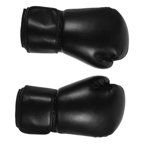 Produktbild: KOMBIUDA 1 Paar Boxhandschuhe Für Erwachsene Boxausrüstung Box-trainingshandschuhe Kampfhandschuhe Schwere Kickbox-Handschuhe Tragbare Boxhandschuhe Boxzubehör Boxbedarf Pu Leer 10 Unzen