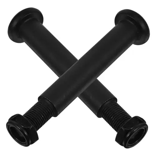 Produktbild: KOMBIUDA Pedalbolzen für Ellipsentrainer 78 mm lang 16 mm konisch massiver Stahl Fitnessteil einfache Installation und Entfernung