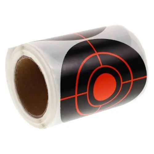 Produktbild: KOMBIUDA 1 Rolle Schießziel Kreatives Zielpapier Aufkleber Aus Zielpapier Quadratische Zielscheiben Zielaufkleber Bequeme Ziele Praktische Präzisionsziele Für Ziel Aufkleber + Spritztinte